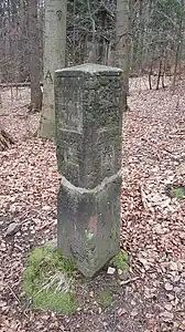 Wegweisersäule Fremdenweg – Großer Winterberg