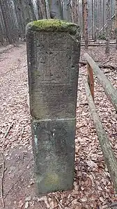 Wegweisersäule Fremdenweg
