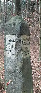 Gohrisch, alte Rietzschgrundstraße
