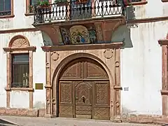 Portal am Vogelsbergerhaus