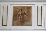 Engel mit Äbtissinnenstab und Ordensregel