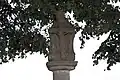 Weiglkreuz – Detail: Darstellung der Dreifaltigkeit