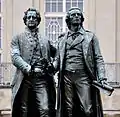 Johann Wolfgang von Goethe und Friedrich Schiller