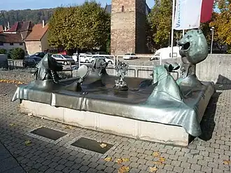 Weinbrunnen in Bad Bergzabern