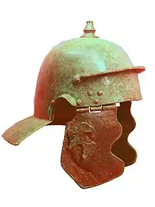 Weisenau Helm in Carnuntum