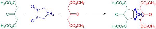 Weiss-Reaktion am Beispiel einer cyclischen 1,2-Dicarbonylverbindung