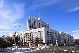 Weißes Haus in Moskau