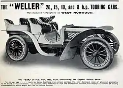 Weller Four Seat Tourer (20 hp)