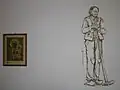Wandgemälde des Heiligen Isidor