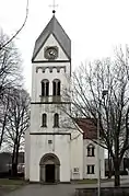 Pfarrkirche Wersen, Westseite