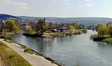 Zusammenfluss von Werra und Fulda zur Weser