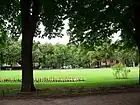Branitzer Platz mit Neu-Westend-Kirche