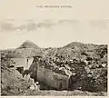 Westl. Kapelle Mastaba Ptahhotep in Sakkara (Foto um 1900)
