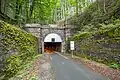 Westliches Tunnelportal