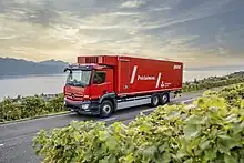 Bild Pistor Lkw in der Westschweiz