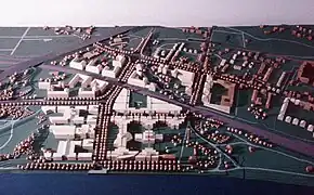 1. Preis, „Rheinallee“ als Hauptgestaltungsmerkmal