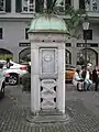 Wettersäule in Zürich