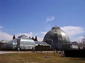 Whitcomb Conservatory auf der Detroiter Belle Isle (Detroit), 1904