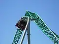 „Wicked“Zierer Tower Launch Coaster im Lagoon Amusement Park