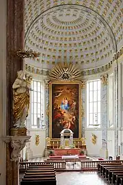 Kirche am Hof in Wien, Umbau des Altarraumes der  im klassizistischen Stil (1789)