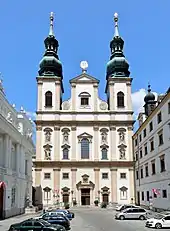 Welsche Hauben auf der Jesuitenkirche in Wien
