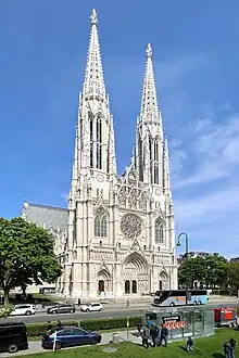 Wiener Votivkirche, neugotisch 1856–1879