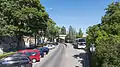 Das westliche Ende bei der Viaduktgasse