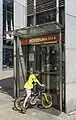 Lift zur U3-Station Zieglergasse