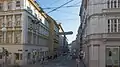 Blick von der Neubaugasse stadteinwärts
