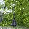 Leuchte der Rotunde in der Döblinger Hauptstraße