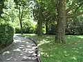 Gehweg im Innenhof