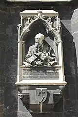 Stephansdom, Grabplatte Friedrich Schmidt
