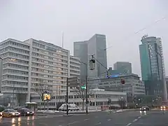 Wienerbergstraße mit Wienerbergcity