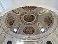 Deckenfresko im Altarraum
