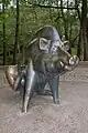 Keiler im Tierpark Freiberg