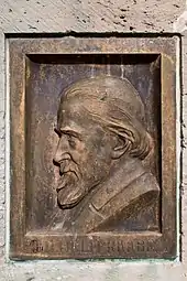 Reliefporträt von Wilhelm Raabe, Braunschweig
