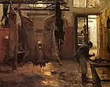 Willem Bastiaan Tholen (vor 1931): Sonnenstrahlen im Schlachthaus, Privatbesitz.