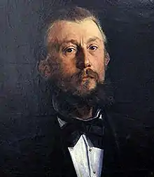 Willem Jan Holsboer Porträt in Öl