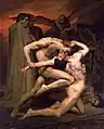 Tatort Brüssel:Dante und Vergil in der Hölle von William Adolphe Bouguereau