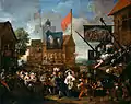 William Hogarth:Southwark Fair1733