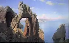 The Natural Arch at Capri (Arco naturale), 1870/1871
