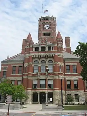 Williams County Courthouse, gelistet im NRHP mit der Nr. 73001552