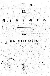 Titelseite der Nachtgesänge