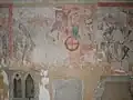 Gotische Wandgemälde im Kreuzgang