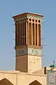 Windturm des Ganjali Khan Komplexes, in Kerman, Iran