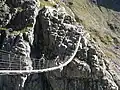Alte Trift-Hängeseilbrücke von 2004