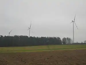 Windpark im Dezember 2011