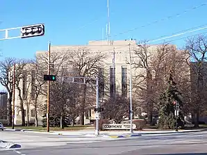 Winnebago County Courthouse, seit 1982 im NRHP gelistet