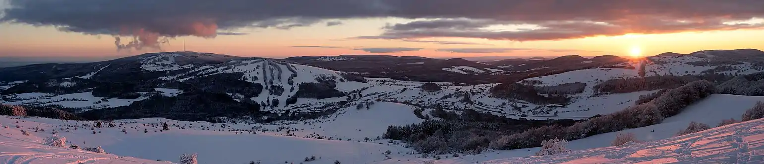 Ausblick über die Südliche Hochrhön