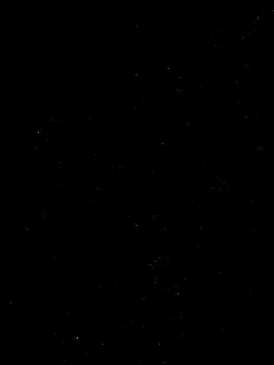 Das Wintersechseck Mitte Februar im Meridian Richtung Süden.